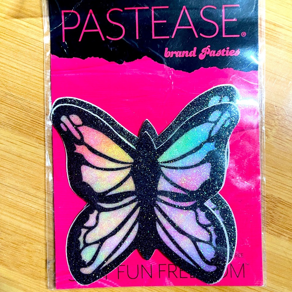 🌈🦋Pastease Rainbow butterfly Pasties (NWT)